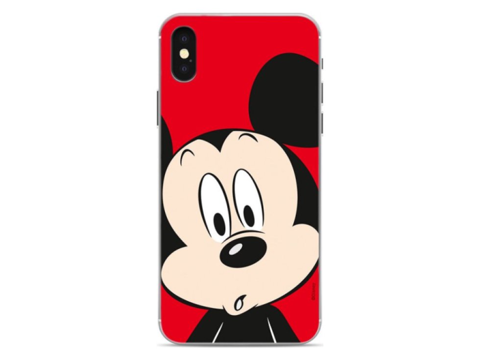 Ochranný kryt pro iPhone XS / X - Disney, Mickey 019 Red DPCMIC22854