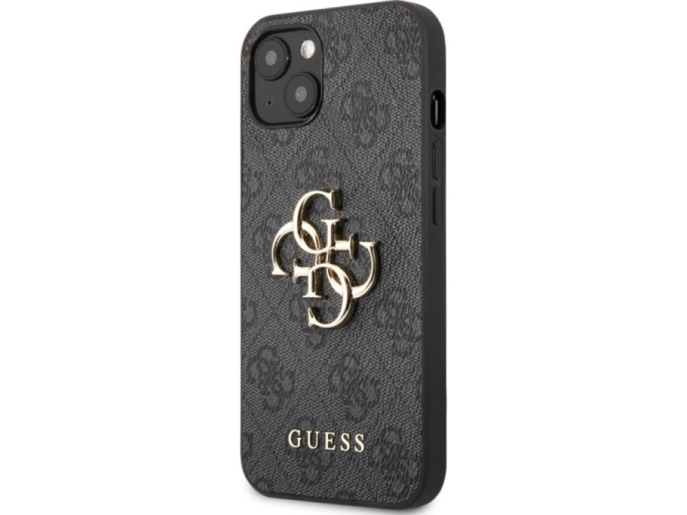 Ochranný kryt pro iPhone 13 - Guess, 4G Logo Back Gray GUHCP13M4GMGGR