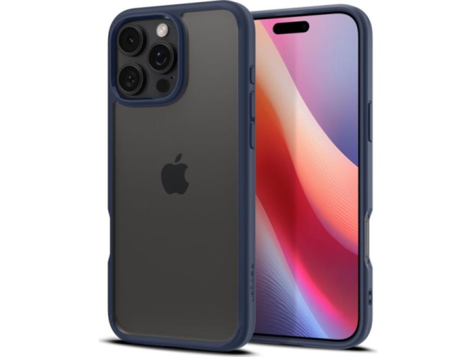 Ochranný kryt na iPhone 16 Pro - Spigen, Ultra Hybrid Navy Blue
