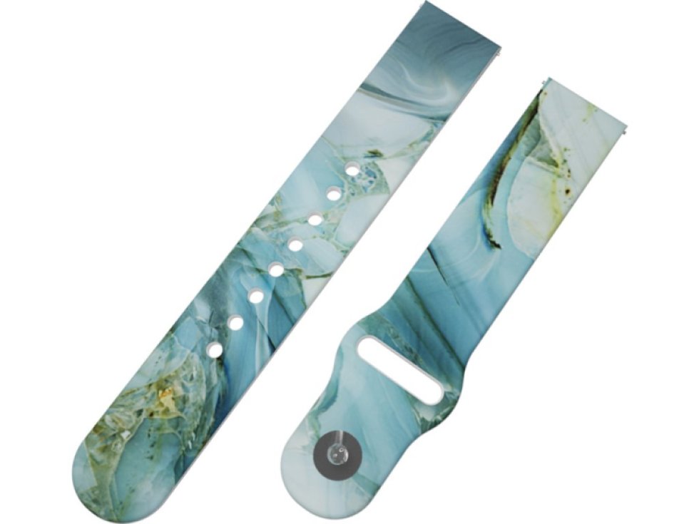 MODRO-ŠEDÝ MRAMOR řemínek 20 mm