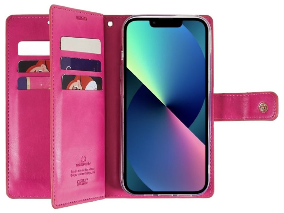 Ochranné pouzdro na iPhone 15 PLUS - Mercury, Mansoor Diary HotPink