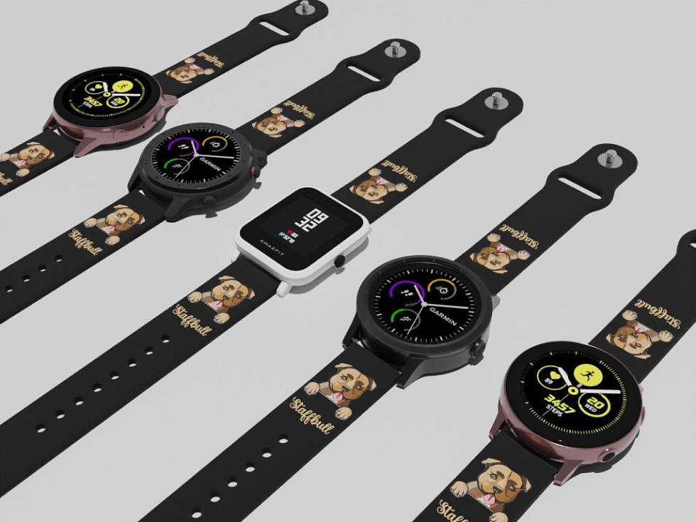 Staffbull řemínek 20 mm