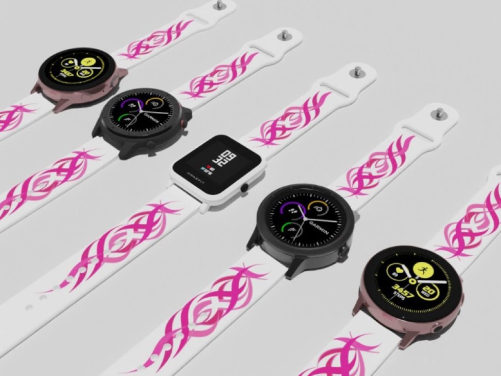 PINK TATTOO řemínek 22 mm