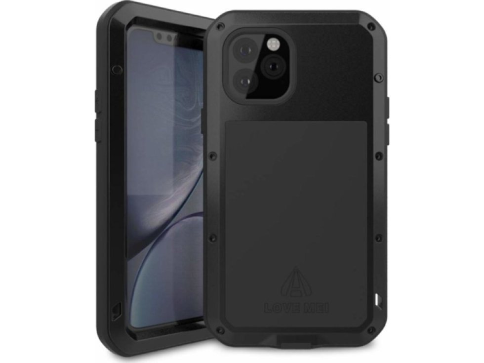 Ochranný kryt na iPhone 11 Pro - LOVE MEI, Powerful Black