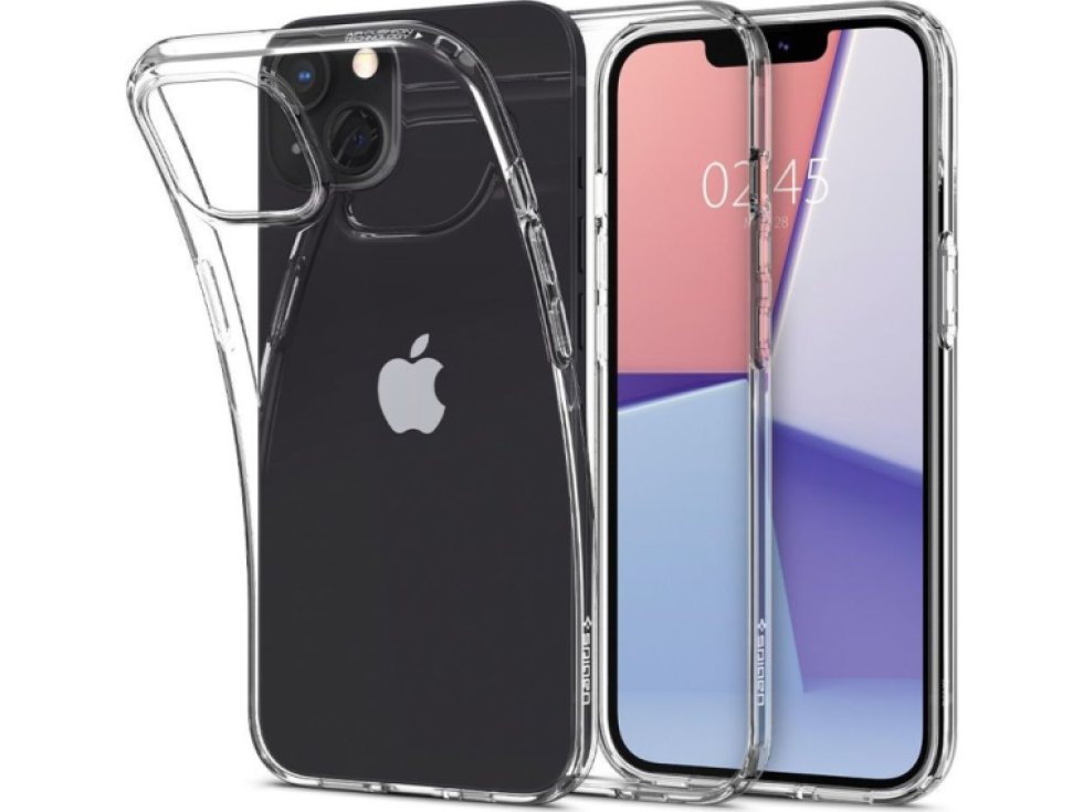 Ochranný kryt pro iPhone 13 - Spigen, Liquid Crystal Clear