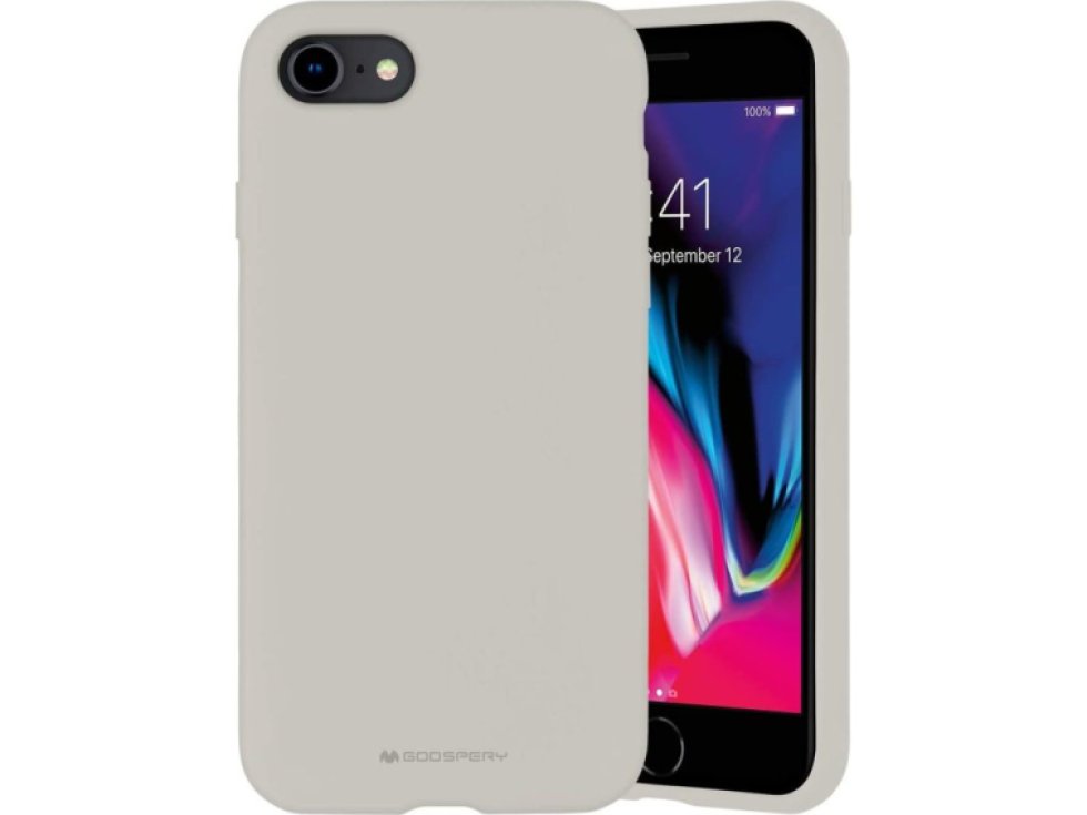 Ochranný kryt pro iPhone 7 / 8 / SE (2020/2022) - Mercury, Silicone Stone