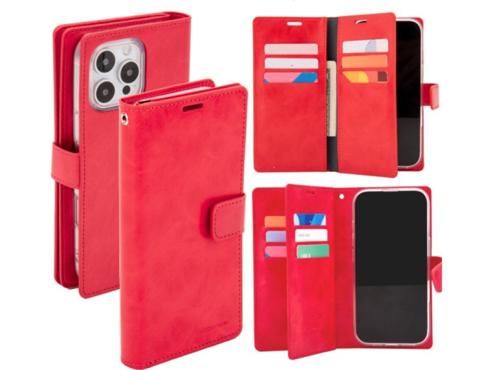 Ochranné pouzdro na iPhone 16 Pro MAX - Mercury, Mansoor Diary Red