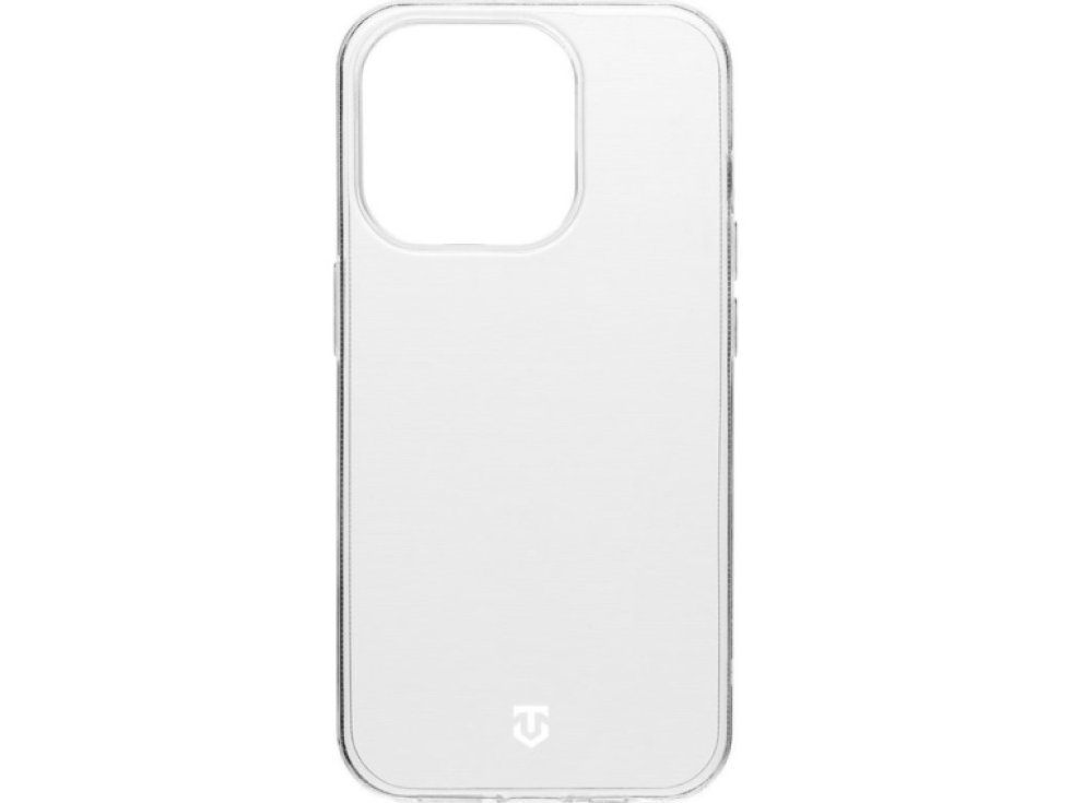 Ochranný kryt na iPhone 15 Pro - Tactical, TPU Transparent