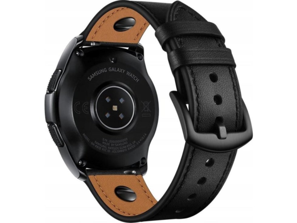 Řemínek pro Samsung Galaxy Watch 40mm / 42mm / 44mm / 46mm - Tech-Protect, Screwband Black