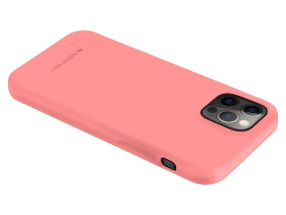 Ochranný kryt pro iPhone 12 Pro MAX - Mercury, Soft Feeling Pink