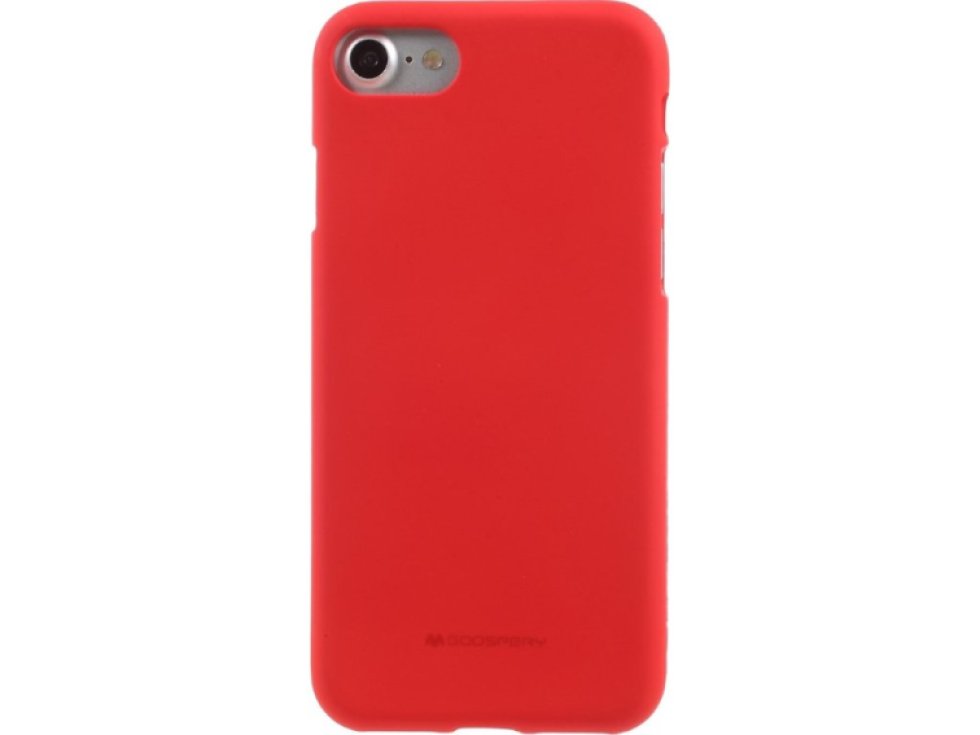 Ochranný kryt pro iPhone 7 / 8 / SE (2020/2022) - Mercury, Soft Feeling Red