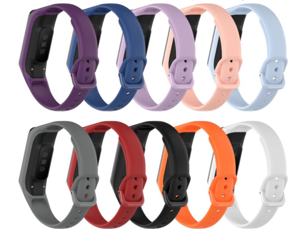 Jednobarevný náhradní náramek pro Samsung Fit 2