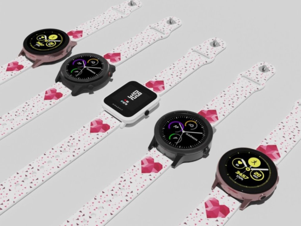 SRDCE S TROJÚHELNÍKY řemínek 20 mm