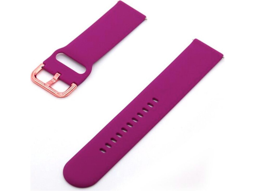 Jednobarevný řemínek pro chytré hodinky - Dragon fruit