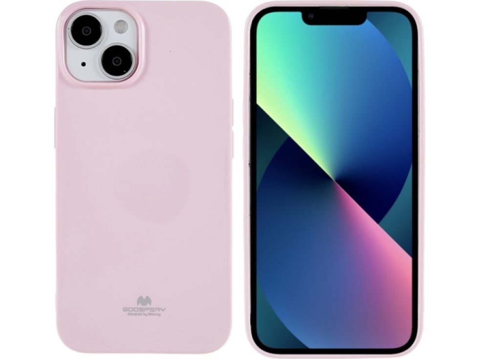 Ochranný kryt pro iPhone 14 PLUS - Mercury, Jelly Pink