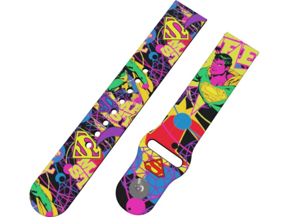 SUPERMAN - GRAFFITI řemínek 22 mm