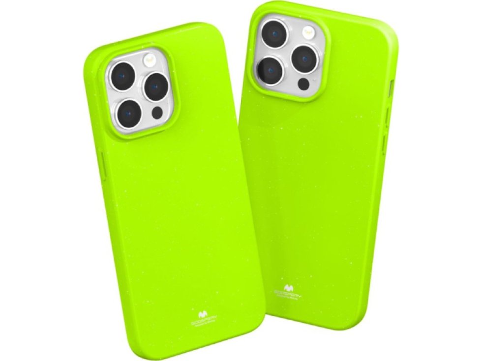 Ochranný kryt na iPhone 15 Pro MAX - Mercury, Jelly Lime