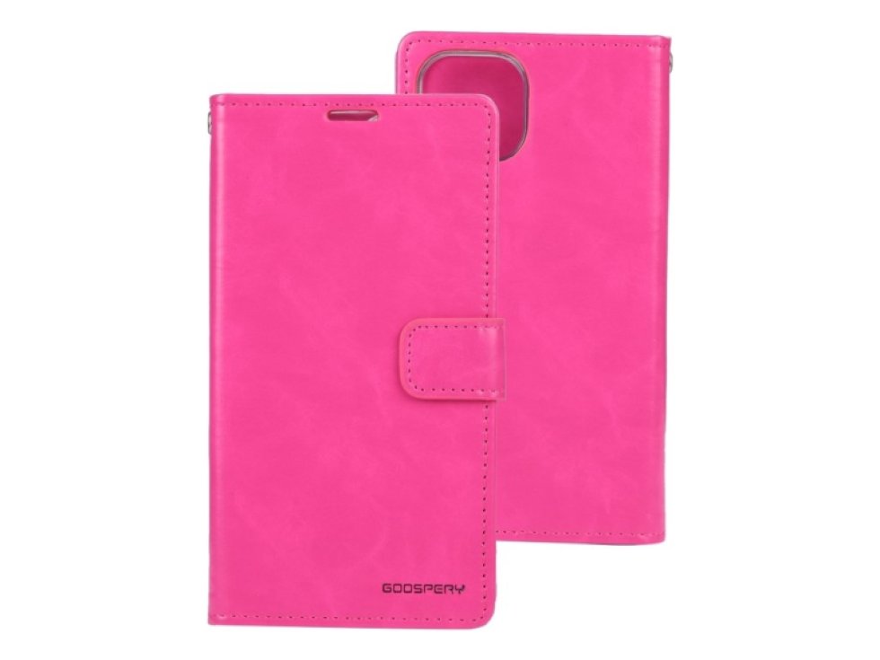 Ochranné pouzdro na iPhone 15 - Mercury, Bluemoon Diary HotPink