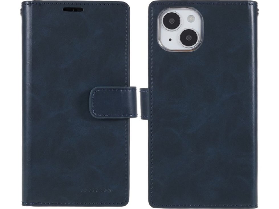 Ochranné pouzdro na iPhone 15 - Mercury, Mansoor Diary Navy