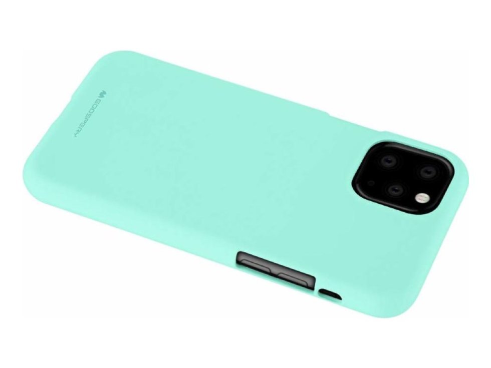Ochranný kryt pro iPhone 11 Pro - Mercury, Soft Feeling Mint