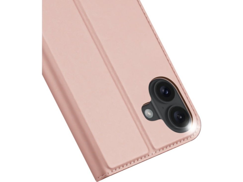 Knížkové pouzdro na iPhone 16 PLUS - DuxDucis, SkinPro Rose
