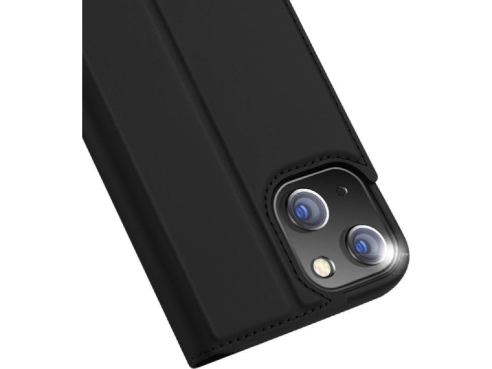 Knížkové pouzdro pro iPhone 14 - DuxDucis, SkinPro Black