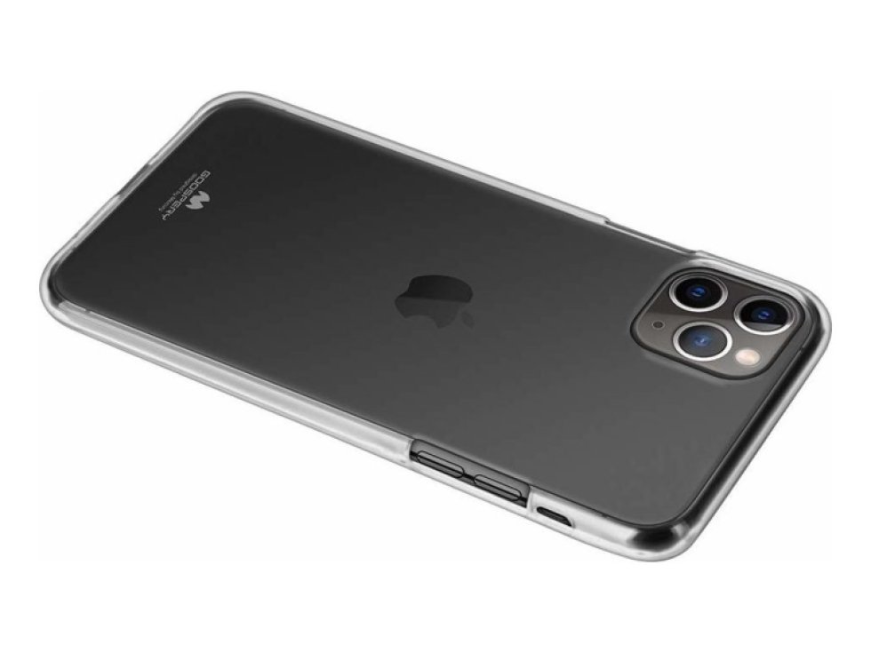 Ochranný kryt pro iPhone 11 Pro MAX - Mercury, Jelly Transparent