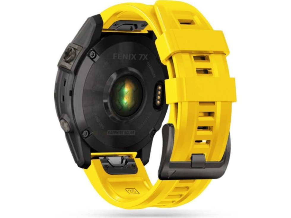 Řemínek pro Garmin Fenix 5 / 6 / 6 PRO / 7 - Tech-Protect, Iconband Yellow