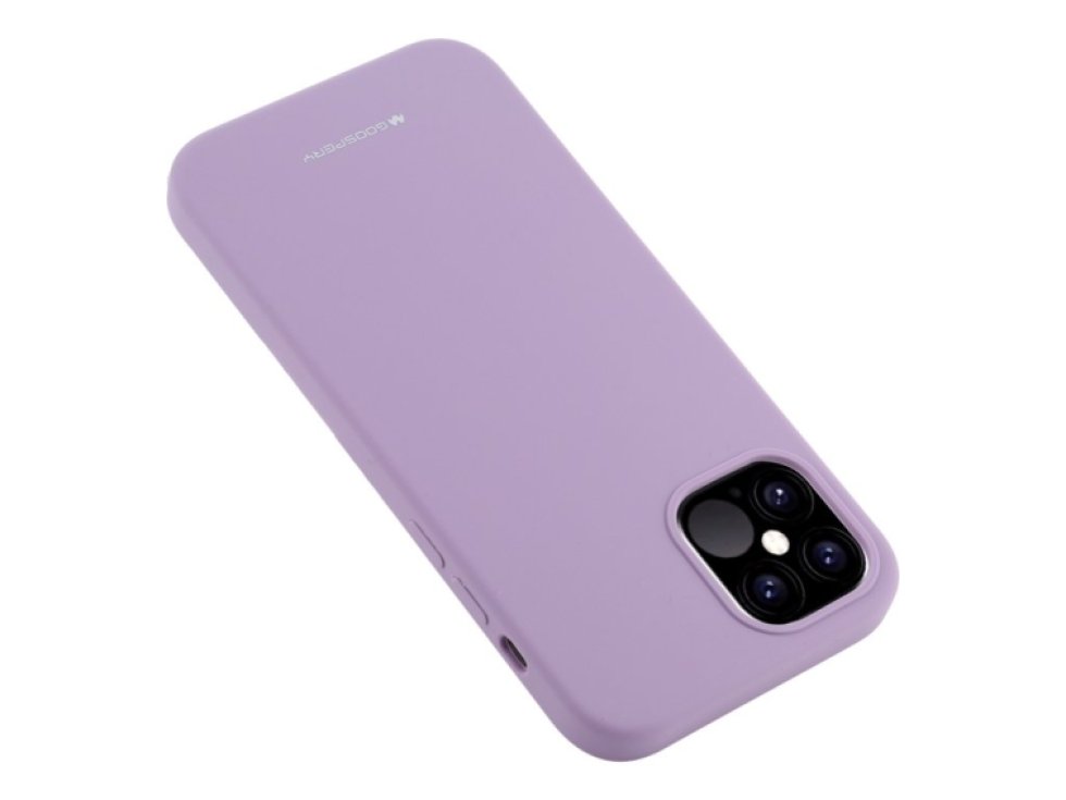 Ochranný kryt pro iPhone 13 Pro - Mercury, Silicone Purple