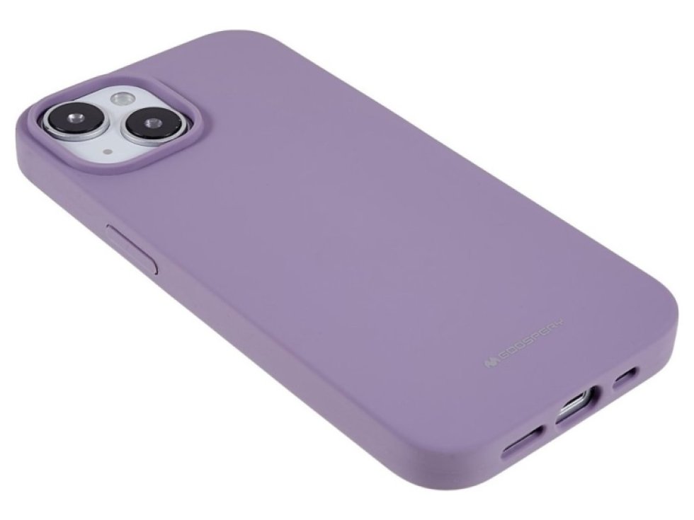 Ochranný kryt pro iPhone 14 PLUS - Mercury, Silicone Purple