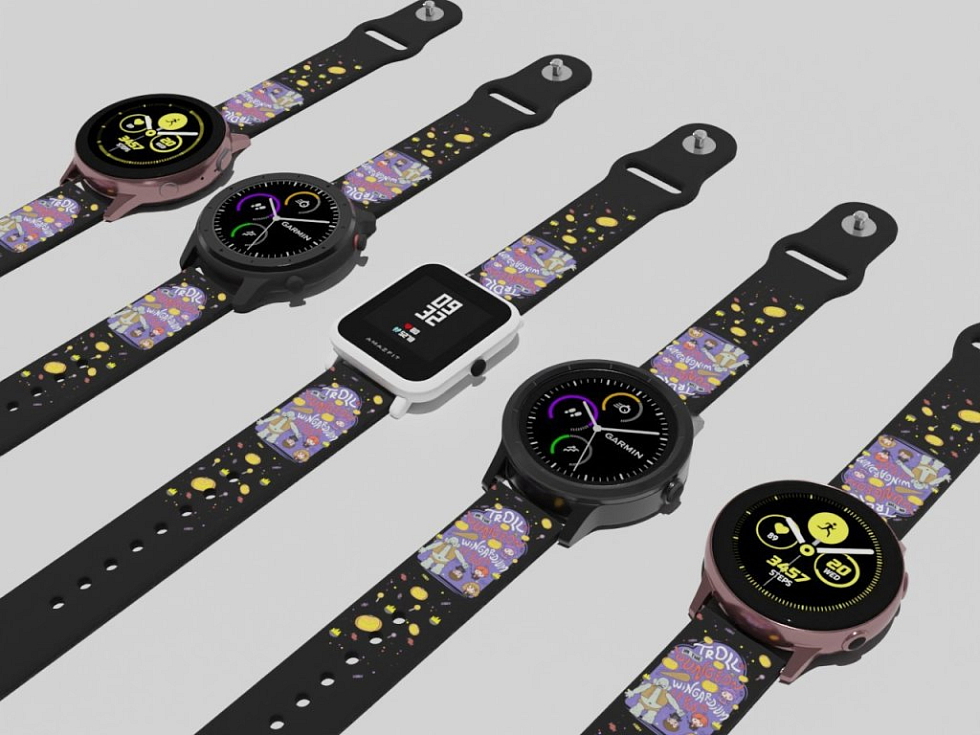 HARRY POTTER - TROL VE SKLEPENÍ CHARMS řemínek 22 mm