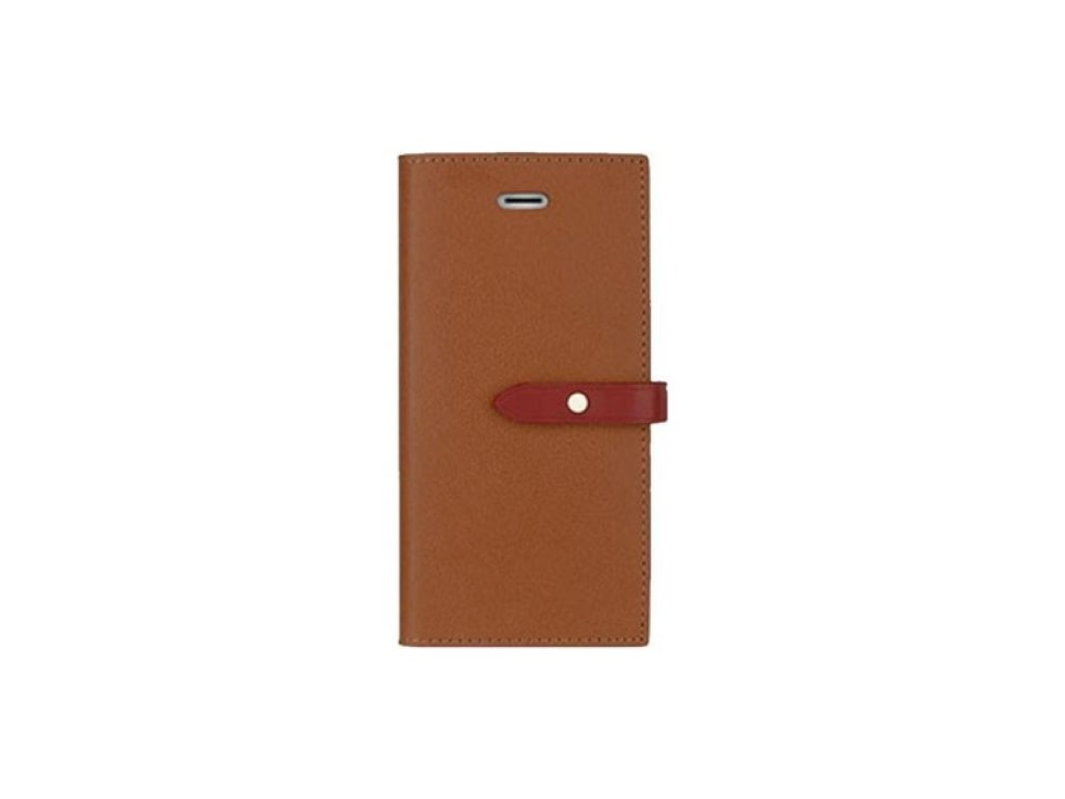 Pouzdro / kryt pro iPhone 6 / 6S - Mercury, Romance Diary BROWN/WINE