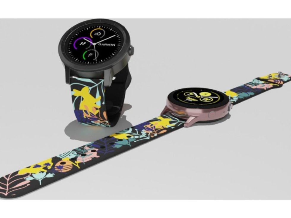 ZAJÍCI V TRÁVĚ řemínek 20 mm