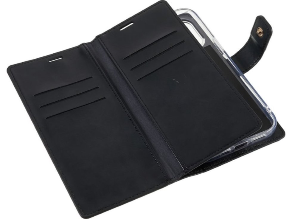 Ochranné pouzdro na iPhone 15 Pro - Mercury, Mansoor Diary Black