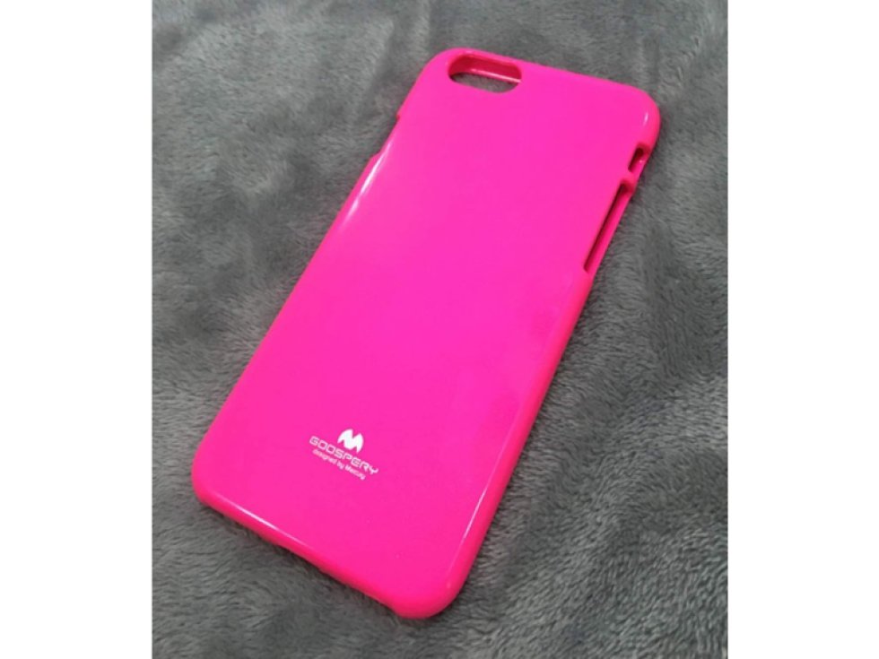 Ochranný kryt pro iPhone 6 PLUS / 6S PLUS - Mercury, Fluorscence Jelly HotPink