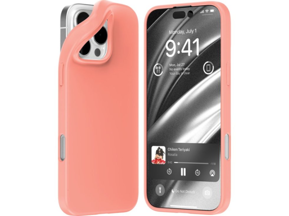 Ochranný kryt na iPhone 16 Pro MAX - Mercury, Soft Feeling Pink