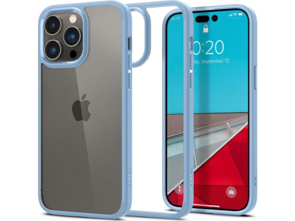 Ochranný kryt pro iPhone 14 Pro - Spigen, Ultra Hybrid Sierra Blue