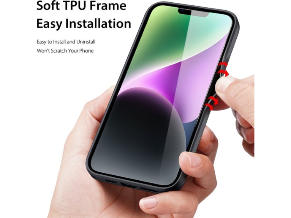 Ochranný kryt na iPhone 14 PLUS - DuxDucis, Fino Blue