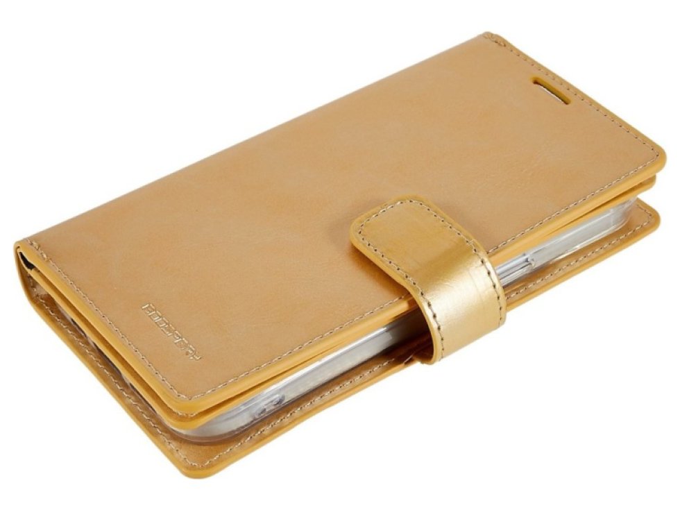 Ochranné pouzdro na iPhone 15 - Mercury, Mansoor Diary Gold