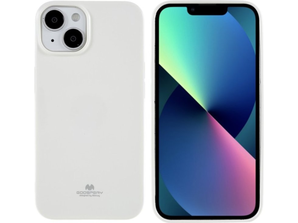 Ochranný kryt pro iPhone 14 PLUS - Mercury, Jelly White