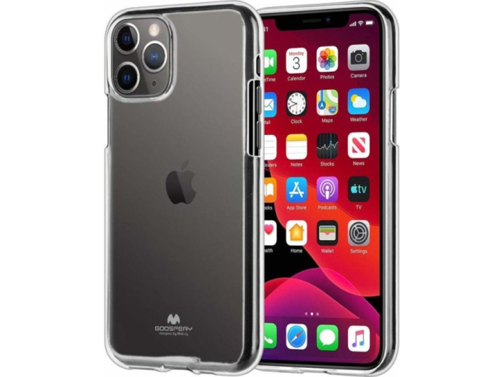 Ochranný kryt pro iPhone 11 Pro - Mercury, Jelly Transparent