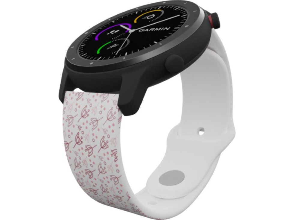 BRŠLICE RŮŽOVÁ řemínek 22 mm