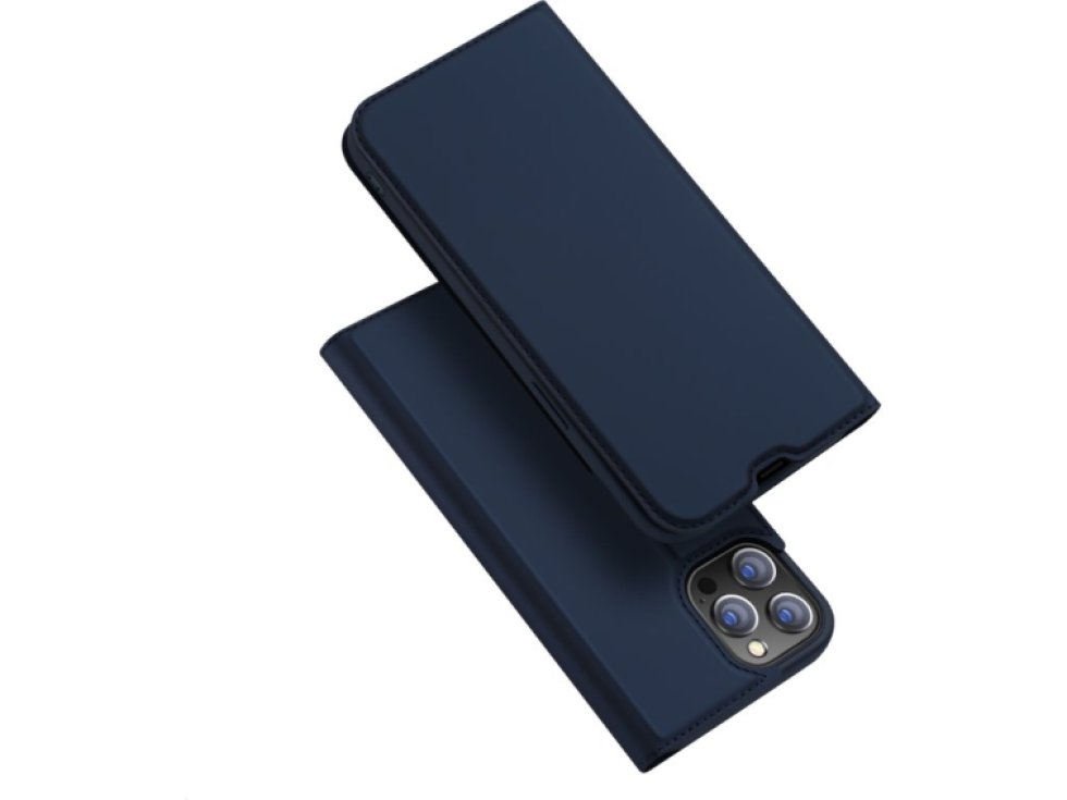 Knížkové pouzdro pro iPhone 13 Pro MAX - DuxDucis, SkinPro Blue