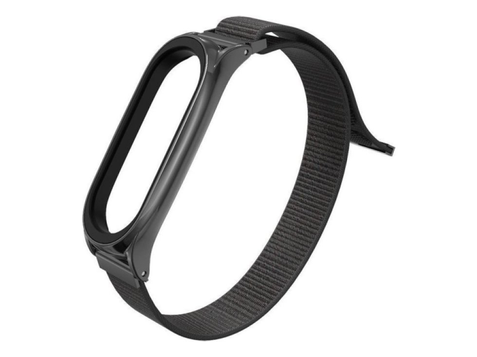 Řemínek pro Xiaomi Mi Band 7 - Tech-Protect, Nylon Black