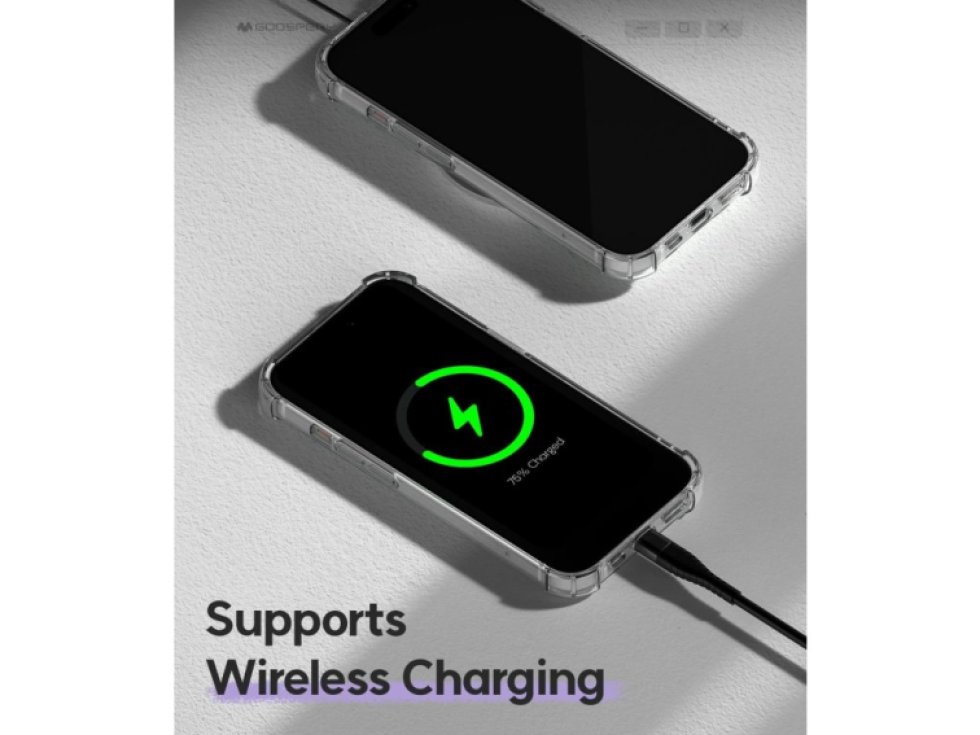 Ochranný kryt na iPhone 15 - Mercury, SuperProtect Transparent