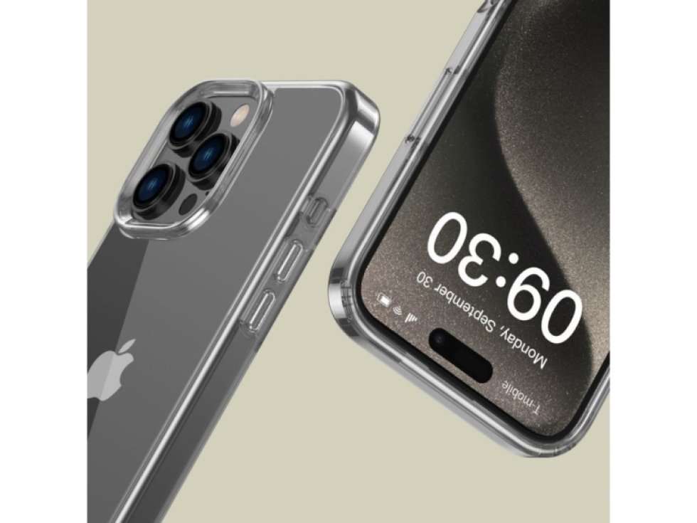 Ochranný kryt na iPhone 16 Pro MAX - Tech-Protect, Flexair Hybrid Clear