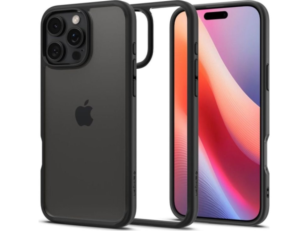 Ochranný kryt na iPhone 16 Pro MAX - Spigen, Ultra Hybrid Matte Black
