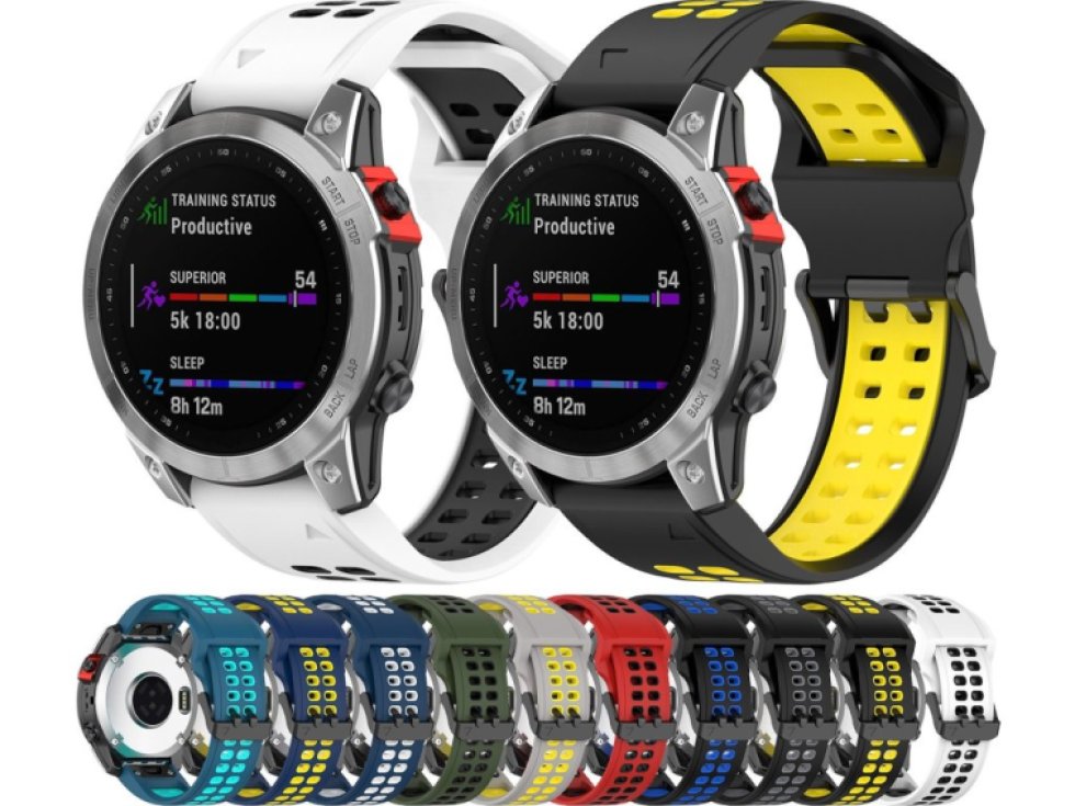 QuickFit perforovaný řemínek s přezkou 22mm