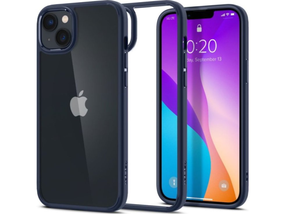 Ochranný kryt pro iPhone 14 PLUS - Spigen, Ultra Hybrid Navy Blue