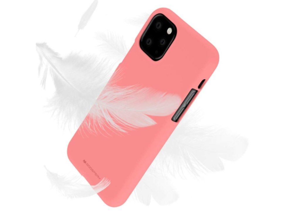 Ochranný kryt pro iPhone 11 Pro - Mercury, Soft Feeling Pink